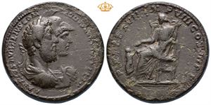 Commodus. AD 180-192- Æ bi-metallic medallion (41 mm, 73,27 g).