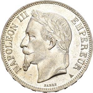 Napoleon III, 5 francs 1869 A