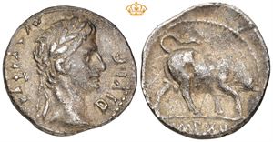 AR Denarius, 10 BC