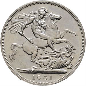 5 Shilling 1951