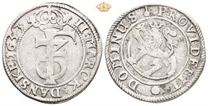 Norway. 2 mark 1653. S.70