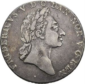 FREDERIK V 1746-1766. KONGSBERG. Speciedaler 1765. S.4