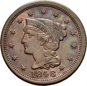 1 cent 1846