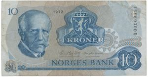 10 kroner 1972 QO0068351