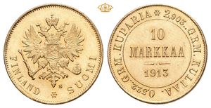 10 markkaa 1913 S