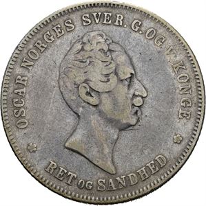 OSCAR I 1844-1859. Speciedaler 1847