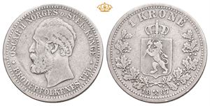 1 krone 1887