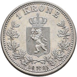 1 krone 1885