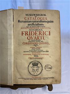 Museum Regium Catalogus 1710