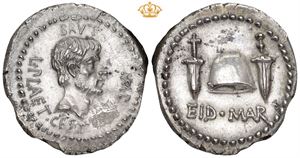 AR Denarius, late summer-autumn 42 BC