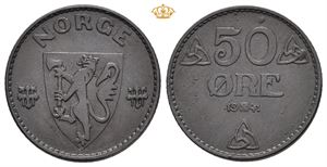 50 øre 1941 Zink.