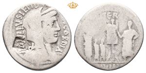 IONIA, Ephesus. AR denarius (3,39 g).
