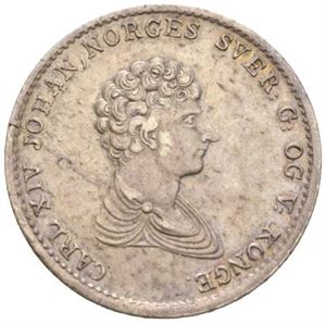 1/2 speciedaler 1832. Ex. Oslo Myntgalleri a/s nr.3 23/11-2013 nr.990