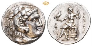 KINGS of MACEDON. Philip III - Antigonos I Monopthalmos. Circa 323-310 BC. AR tetradrachm (17,06 g; 27 mm)