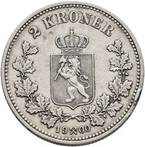 2 kroner 1900