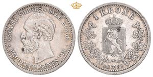 1 krone 1889