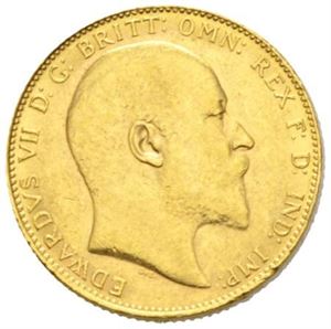 Edward VII, sovereign 1910.