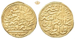 GREECE, Ottoman Empire. Süleyman I. AH 926-974 / AD 1520-1566. AV sultani (dinar, altin) (3,45 g)
