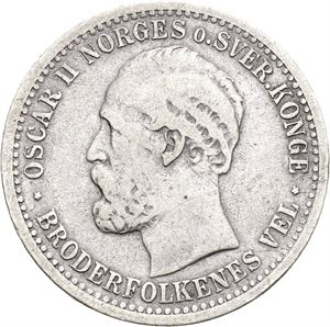 50 øre/15 skilling 1875