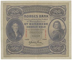 100 kroner 1939 R.3312941