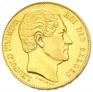 Leopold I, 20 francs 1865.