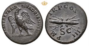 Hadrian, AD 117-138. Æ quadrans (3,57 g; 18 mm)