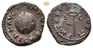 Vespasian. AD 69-79. Æ quadrans (2,01 g).