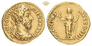Marcus Aurelius, AD 161-180. AV aureus (20 mm; 7,12 g)