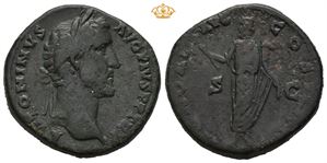 Antoninus Pius, 138-161 e.Kr. Æ sestertius (23,48 g)