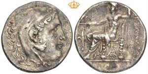AR Tetradrachm, circa 190 BC