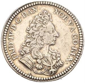3 krone 1699. S.8. Ex. Künker nr.254 6/10-2014 nr.2022