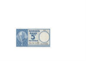 5 kroner 1962. K1270902