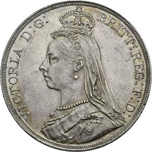 Victoria, crown 1889