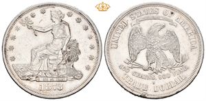Trade dollar 1873 S