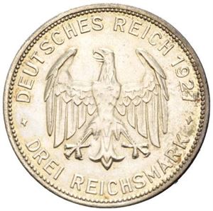 3 reichsmark 1927 F. Universität Tübingen