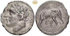 AR Shekel, circa 220-205 BC