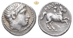 KINGS of MACEDON. Philip II, 359-336 BC. AR 1/5 tetradrachm (2,57 g)