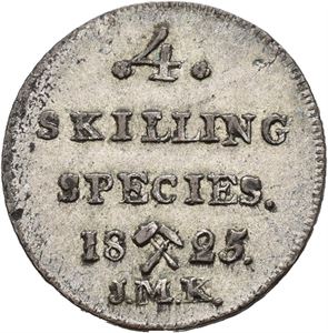 4 skilling 1825