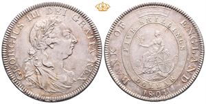 George III, bank of England dollar 1804