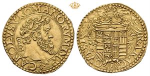 Dukat u.år/n.d. (3,35 g). Preget 1548-1554