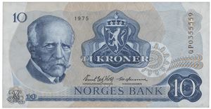 10 kroner 1975 QP