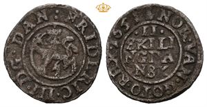 Frederik III (1648 - 1670) 2 skiling 1651