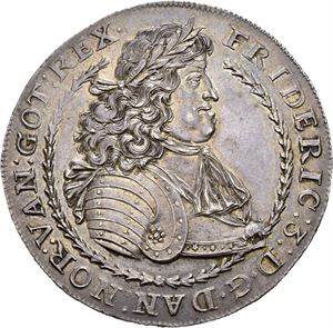FREDERIK III 1648-1670, CHRISTIANIA, Speciedaler 1665. S.28