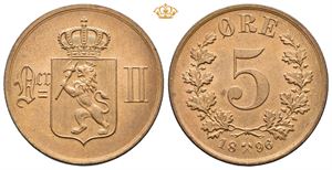 5 øre 1896