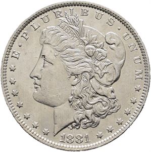 Morgan Dollar 1881 O