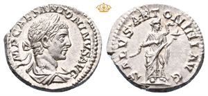 Elagabalus, AD 218-222. AR denarius (3,18 g)