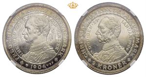 2 kroner 1906, Accession Frederik VIII
