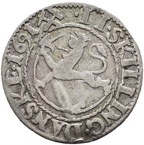 2 skilling 1691