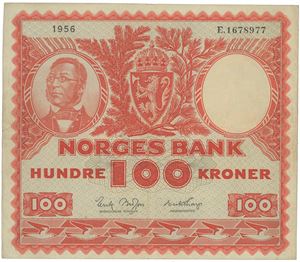 100 kroner 1956 E.1678977