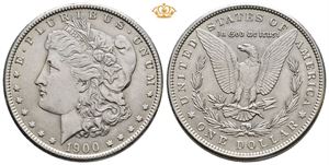 USA 1 dollar 1900